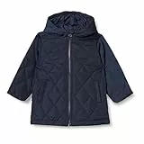 Amazon Essentials Chaqueta Larga Acolchada Unisex Niño, Azul Marino, 6-7 años