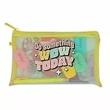 Mr. Wonderful Estuche de lápices con Extras, Do Something Wow Today, 22.5 x 1.5 x 13.5