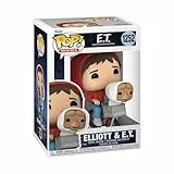 Funko Pop! Movies: ET - Elliott - Elliot With ET In Bike Basket - E.T. The Extra Terrestrial - Figura de Vinilo Coleccionable - Idea de Regalo- Mercancia Oficial - Juguetes para Niños y Adultos