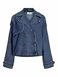 JACK & JONES Trenchcoat JXCARLIE Trenchcoat Medium Blue Denim M Medium Blue Denim M