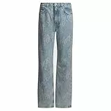HUGO Elyah_b 10270465 01 Jeans_Trousers, Open Miscellaneous994, 32W x 36L Mujeres