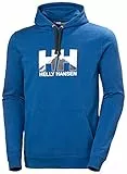 Helly Hansen Hombre Sudadera Nord Gráfica con Capucha, M, Fiordo Profundo