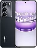 realme 14x 5G Smartphone 6+128 GB Teléfono Móvil, Procesador Dimensity 6300, 120Hz 6.67' HD+ Pantalla, Batería 5000mAh, Dual SIM Sin Cargador, Negro