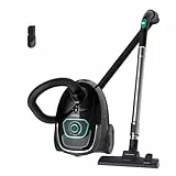 Cecotec Aspirador de Trineo con Bolsa de 2,5 L Conga Powerbag 2500 Plus. 850 W, Filtrado de Alta Eficiencia, Tubo Telescópico Metálico, Incluye Accesorios Aptos para Muebles y Esquinas