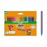 Niños Plastidecor Crayons Color Dureza larga duración afilable Vivid Surtido Ref. 829772 [Pack de 24]