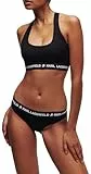 KARL LAGERFELD Mujer Sujetador con logo Negro L