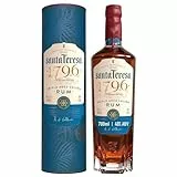 Ron de solera con triple añejamiento Santa Teresa 1796, 40 % vol., 70 cl / 700 ml, ron oscuro venezolano super premium Single State acabado en barricas de roble