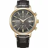 CITIZEN Reloj Analógico para Hombres de Cuarzo con Correa en Cuero CA7067-11H