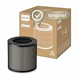 Filtro de repuesto original de Philips para los purificadores de aire serie 900 AC0950 y AC0951, HEPA NanoProtect + carbón activo, 12 meses de duración, negro/blanco (FY0910/30)