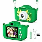 ASTGMI Juguetes de cámara para niños para niños y niñas, 1080P HD, videocámara Digital para niños, cumpleaños de Navidad para niños de 3 a 10 años, con Tarjeta SD de 32 GB(Rosa)