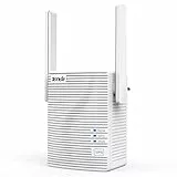 Tenda A18 Repetidor de red Extensor Amplificador de Cobertura WiFi (1200AC, Dual Band 2,5Ghz 5GHz 100Mps, Puerto Fast Ethernet, Doble Antenas)