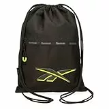 Reebok Berlin Mochila Saco con Cremallera Negro 35x46 cms Poliéster by Joumma Bags
