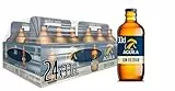 El Aguila Sin Filtrar Cerveza Lager Especial Caja 4 Pack Botella, 6 x 33cl