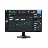 Lenovo Monitor D24-40, Pantalla FHD de 23.8 Pulgadas, Soporte inclinable, Puertos HDMI y VGA, frecuencia de actualización de 75 Hz, AMD FreeSync, 250 nits, Negro Cuervo