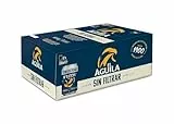 El Águila Sin Filtrar Cerveza Lager Especial Pack Lata, 12 x 33cl