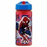 BOTELLA SQUARE 510 ML SPIDERMAN ARACHNID GRID