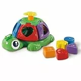 VTech - Tortuga giros y sorpresas, Figura con encajables, Juguetes para apilar y Encajar, Bebés +12 Meses, Versión ESP