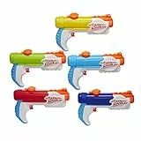 Nerf Super Soaker Piranha - Set múltiple - Incluye 5 lanzadores de Agua Piranha - (Exclusivo de Amazon)