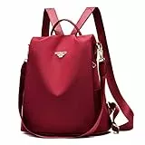shepretty Mochila antirrobo Impermeable para Mujer,8864-C
