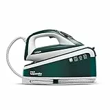 Polti Vaporella Express VE30.20, Plancha Generadora de Vapor, Presión Bomba hasta 8 Bar, Potencia 2200 W, Función Eco, Tecnología One Temperature, Ajuste Digital, Verde y Blanco