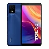 TCL 501 - Smartphone 6.0' qHD, Octa-Core, 2GB RAM, 32GB ROM, Cámara 5MP, Batería 3000mAh, Android 14 Go, Dual SIM, Face Unlock - Glacial Blue