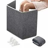 Yidueace Calentador Espacial Plegable, Calefactor Portátil, Calefactor Eléctrico para Pies con Temperatura Ajustable para Dormitorio Sala Sótano Garaje Apartamento