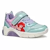 Geox J FADINLIGHT Girl B, Zapatillas, Watersea/Lilac, 31 EU