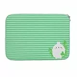 WONDEE Molang Funda para Chromebook y Portátil 11.6-12' de Molang para Niñas y Mujeres - Maletín/Funda Ordenador Portátil para Chromebook de 11,6' y 12', Molang Regalos Niñas y Mujeres