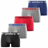 Umbro - UMBW/1BSX5, Bóxer para Hombre, Color Surtido, L/XL (Paquete de 5)