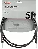 Fender PRO 5 INST CABLE BLK