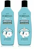 FORESAN - Ambientador Concentrado Pure, 125 ml, Aroma a Ropa Limpia, Ambientador Líquido para el Hogar, Elimina los Malos Olores, Estancia Perfumada Durante 48 Horas (Paquete de 2)