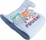 Tataway asiento elevador coche Mickey and Friends i-Size ECE R129/03. Para niños de 126-150 cm, con diseño de Mickey, fondo azul. Cómodo y seguro para cada viaje en auto (Paw patrol girl)