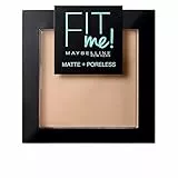 MAYBELLINE Polvo Mate y Poroso, Tono 130 Buff Beige, 9 g (Paquete de 1)