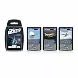 Top Trumps Juego de Cartas Ultimate Military Jets Classics, aprende Datos sobre el Dassault Rafale y el E-3 Sentry en Este Juego Educativo empaquetado, más de 2 Jugadores es un Gran Regalo para