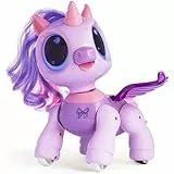 SGILE Robot Juguete para Niñas Unicornio Juguete para Niñas 3 4 5 6 7 8 Años con Música, Baile y Control de Gestos, Unicornio Juguete Interactivo, Púrpura