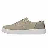 Hey Dude Conway Desert | Mocasines para Hombre | Zapatos sin Cordones para Hombre | Cómodos y Ligeros, Blanco, 43 EU