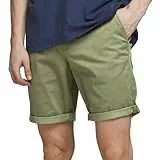 JACK & JONES Pantalones Cortos Chinos de Color Liso Intelligence Bowie para HombreXL