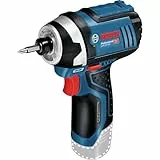 Bosch Professional 12V System GDR 12V-105 - Atornillador de impacto a batería (105 Nm, sin batería, en caja)