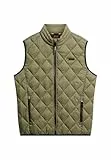 Chaleco Superdry Diamond Quilt Fuji Lite para hombre - XXL