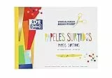 OXFORD MANUALIDADES Bloc Encolado Papeles Surtidos A4+ Tapa Blanda 42 Hojas