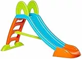 FEBER - Tobogán Slide Plus con Agua con hueco para la poner la manguera,escaleras antideslizantes,multicolor, de resistencia y fácil montaje, para niños de 2 y 7 años, FAMOSA(800009001)Versión previa