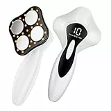 Depsoul - Masajeador de mano profesional, masajeador corporal mejorado con 3 modos, 10 niveles para vientre, cintura, glúteos, brazos y piernas