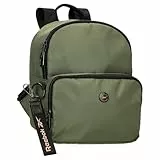 Reebok Leia Mochila de paseo Verde 20x25,5x10 cms Poliéster 5,1L by Joumma Bags