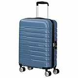 American Tourister Flashline - Spinner S, Equipaje de Mano, 55 cm, 34 L, Azul (Coronet Blue)