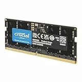 Crucial RAM DDR5 32GB 5600MHz SODIMM, Memoria para Ordenador Portátil/Laptop, Mini PC (o 5200MHz / 4800MHz) CL46 - CT32G56C46S5
