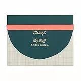 Mr. Wonderful - Notas adhesivas - My stuff - 5 blocs de notas adhesivas de 70 hojas cada uno