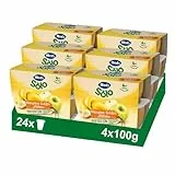 Hero Baby Tarrito Infantil - Tarritos Multifrutas Selectas, Sin Aceite de Palma, Sin azúcares añadidos, Para Bebés desde 4 meses, 100% Fruta, 6 Packs de 4x100gr