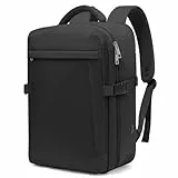 Xkdoai Mochila Viaje Cabina Avion 45x36x20 Mochila Viaje para Easyjet Equipaje de Mano Bolsa de Viaje Cabina Bolsa Viaje Travel Backpack Repelente a Agua con Bolsillo Antirrobo y Lateral