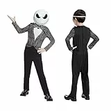 DISGUISE 141379L-EU-6 Disfraz de Jack Skellington para niños, multicolor, talla S (4-6 años)