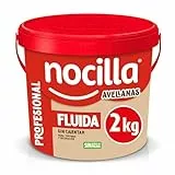 Nocilla, Profesional, Fluida con Sabor Avellanas sin Aceite de Palma - 2kg